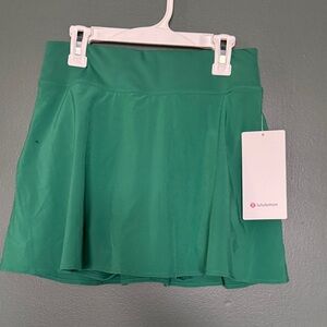 Lululemon Women’s Green High Rise Tennis Skirt